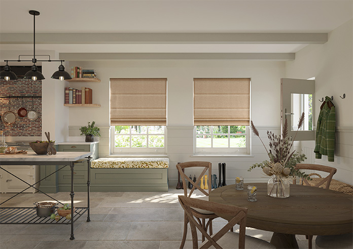 Carron, Woven Jute - Twist&Fit Roman Blind - Image 8